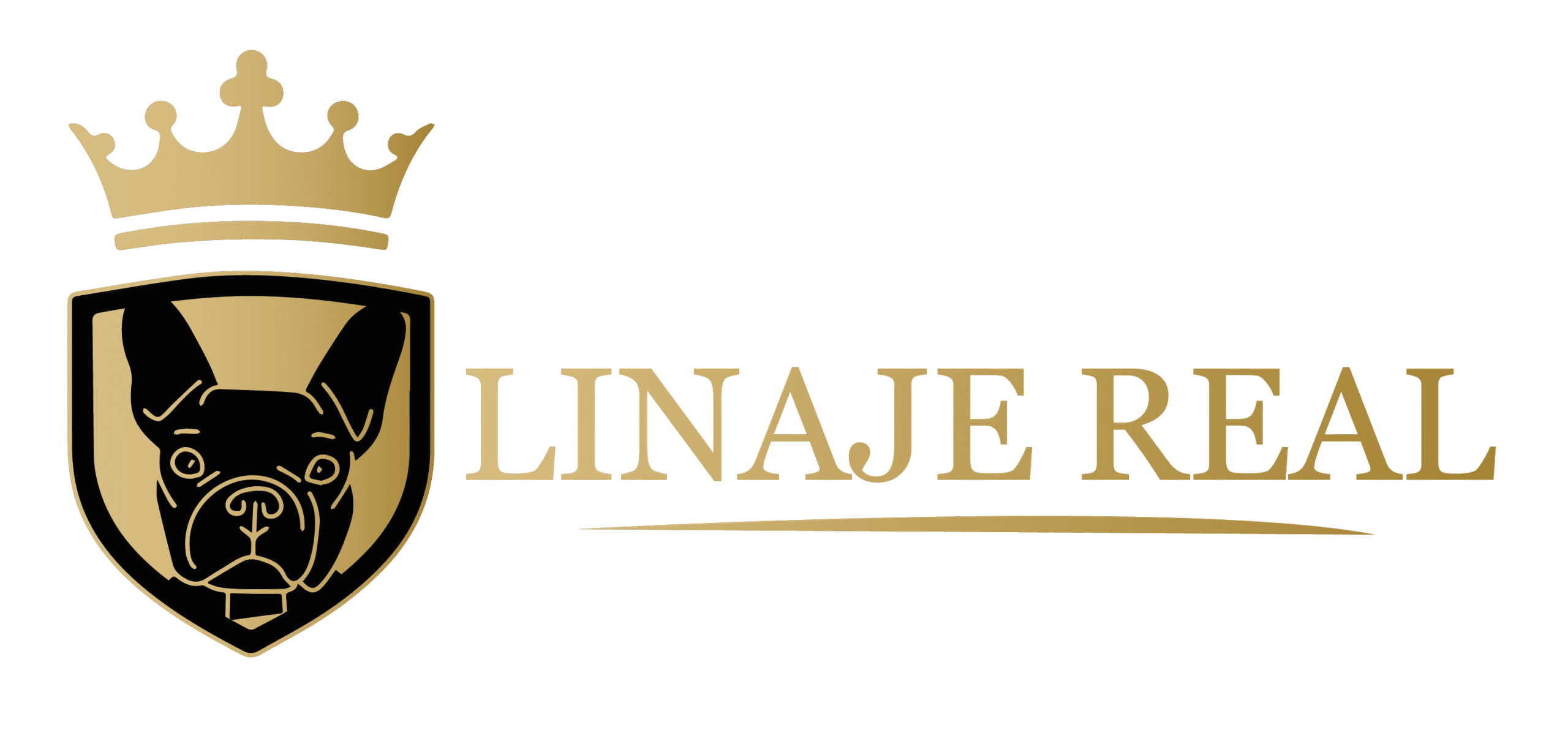 Logotipo linaje real – dorado
